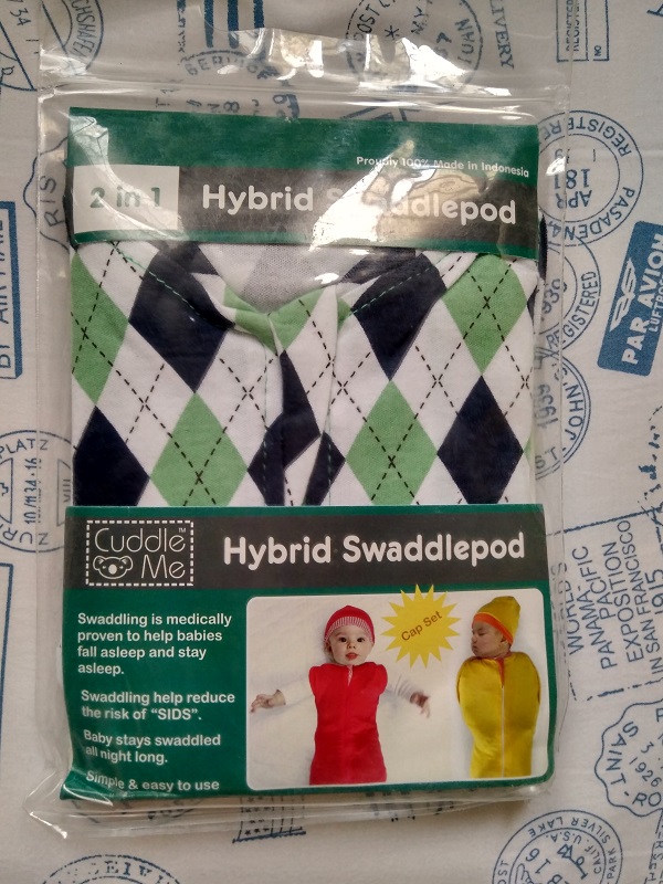 Hybrid Swaddlepod Cuddle Me - Diamond Green