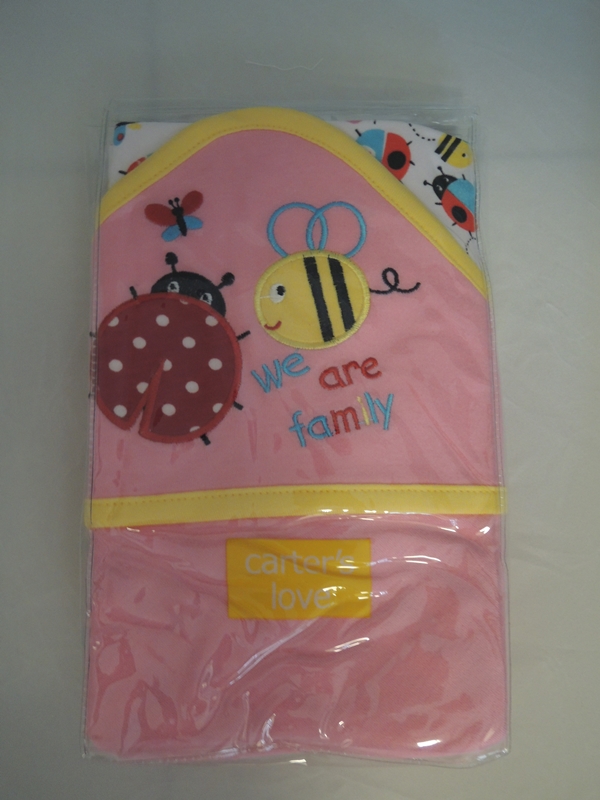 Cerise Baby Jakarta Online Baby Shop - Carters - Carter Selimut Topi Cotton (WE ARE FAMILY)