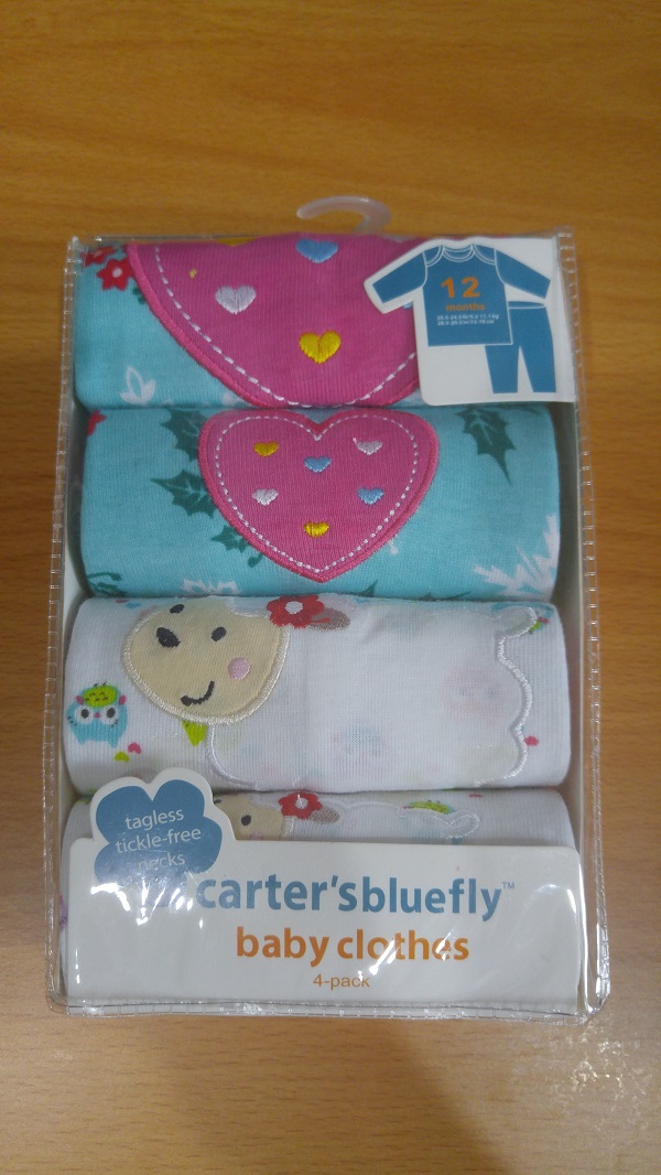 Cerise Baby Jakarta Online Baby Shop - Carters - Setelan Carter 2 Set Baby Clothes GIRL - Tangan Panjang 12M