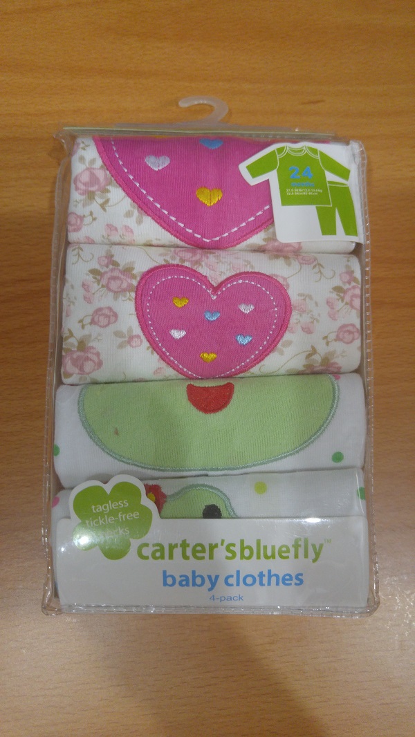 Cerise Baby Jakarta Online Baby Shop - Carters - Setelan Carter 2 Set Baby Clothes GIRL - Tangan Panjang 24M